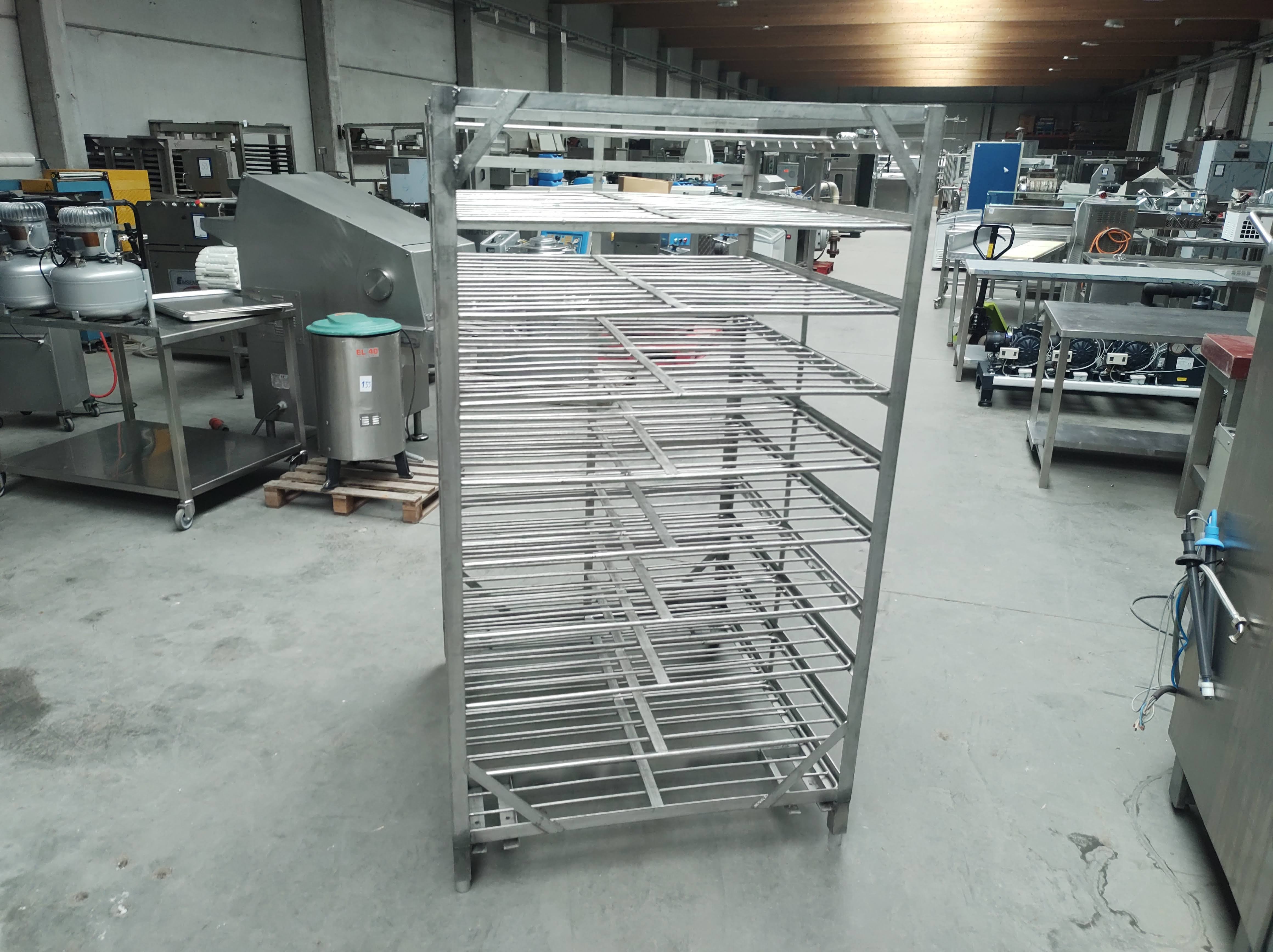 stainless steel rack for sale used second hand 2nd hand Bart Rotsaert